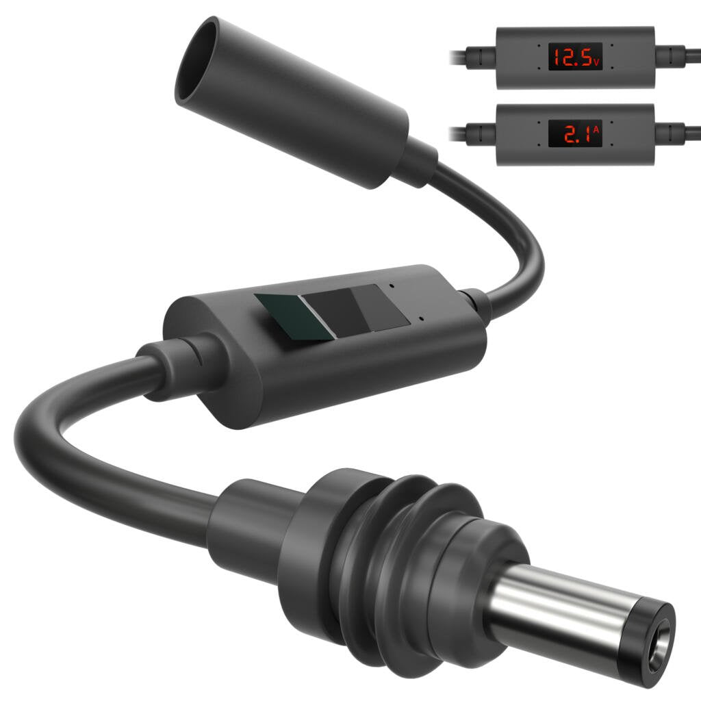 Outcamp DC Extension Cable with Meter for Starlink Mini