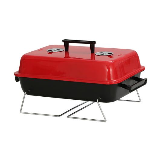 Grillz Charcoal BBQ Portable Grill Camping Barbecue Outdoor Cooking Smoker - Just Camp | Best Value Outdoor & Camping Store in Australia