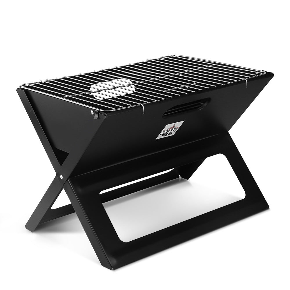 Grillz Notebook Portable Charcoal BBQ Grill - Just Camp | Best Value Outdoor & Camping Store in Australia