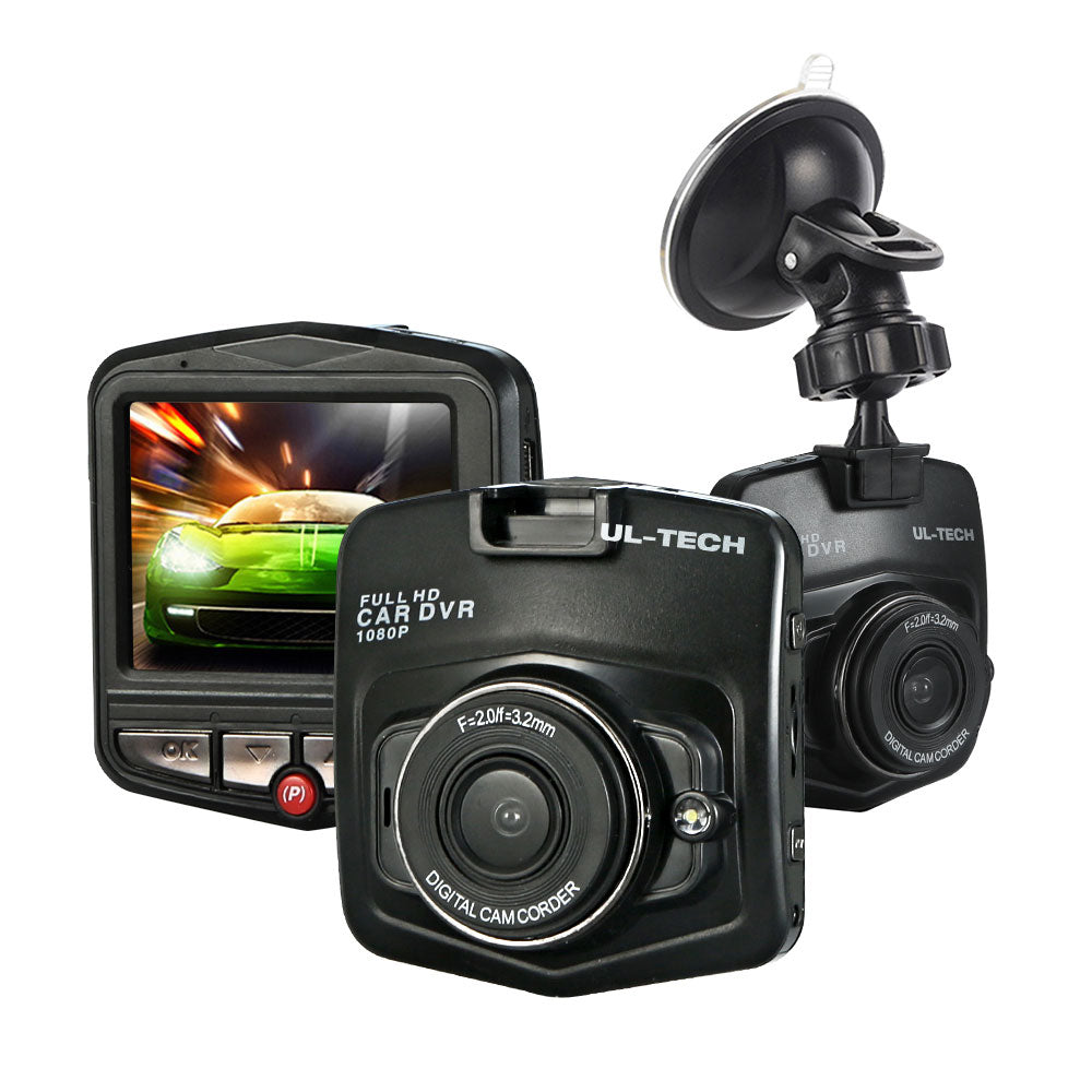 UL-tech Mini Car Dash Camera 1080P 2.4" LCD Video DVR Recorder Camera Front Cam - Just Camp | Best Value Outdoor & Camping Store in Australia