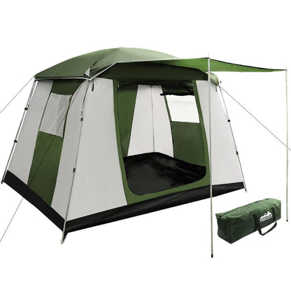 Weisshorn Camping Tent 6 Person Tents Family Hiking Dome - Just Camp | Best Value Outdoor & Camping Store in Australia