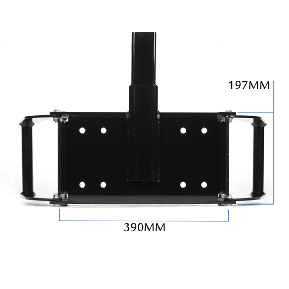 X-BULL Winch Cradle Mounting Plate Bracket Foldable Steel Bar Truck Trailer 4WD Universal For 9000 10000 12000 13000 14500LBS winch - Just Camp | Best Value Outdoor & Camping Store in Australia