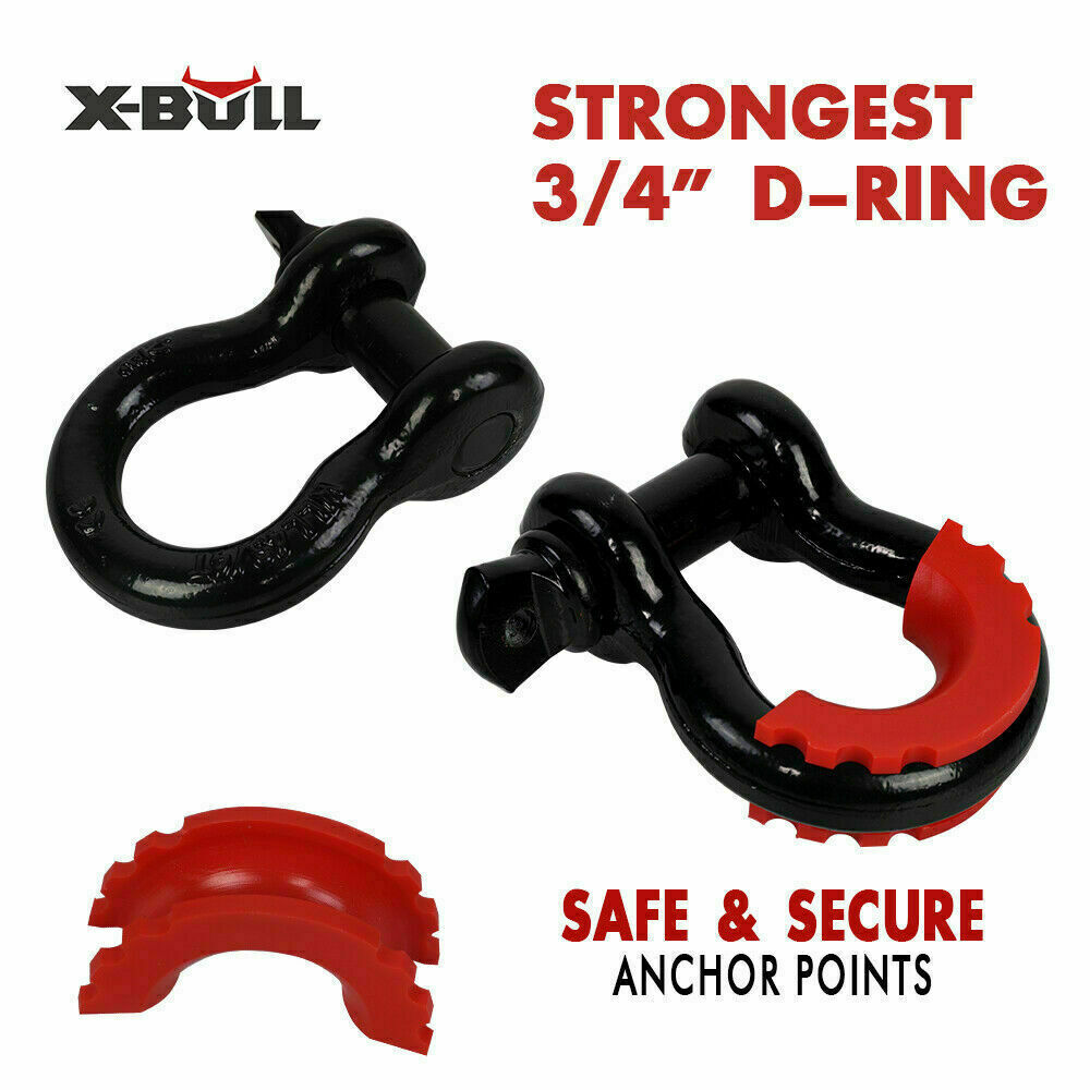 X-BULL Winch Recovery Kit 11PCS 4WD 4x4 Pack Off Road Snatch Strap Essential - Just Camp | Best Value Outdoor & Camping Store in Australia