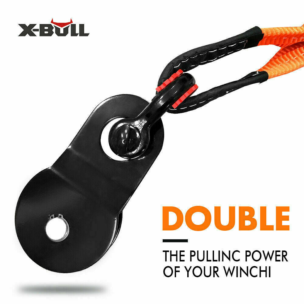 X-BULL Winch Recovery Kit 11PCS 4WD 4x4 Pack Off Road Snatch Strap Essential - Just Camp | Best Value Outdoor & Camping Store in Australia