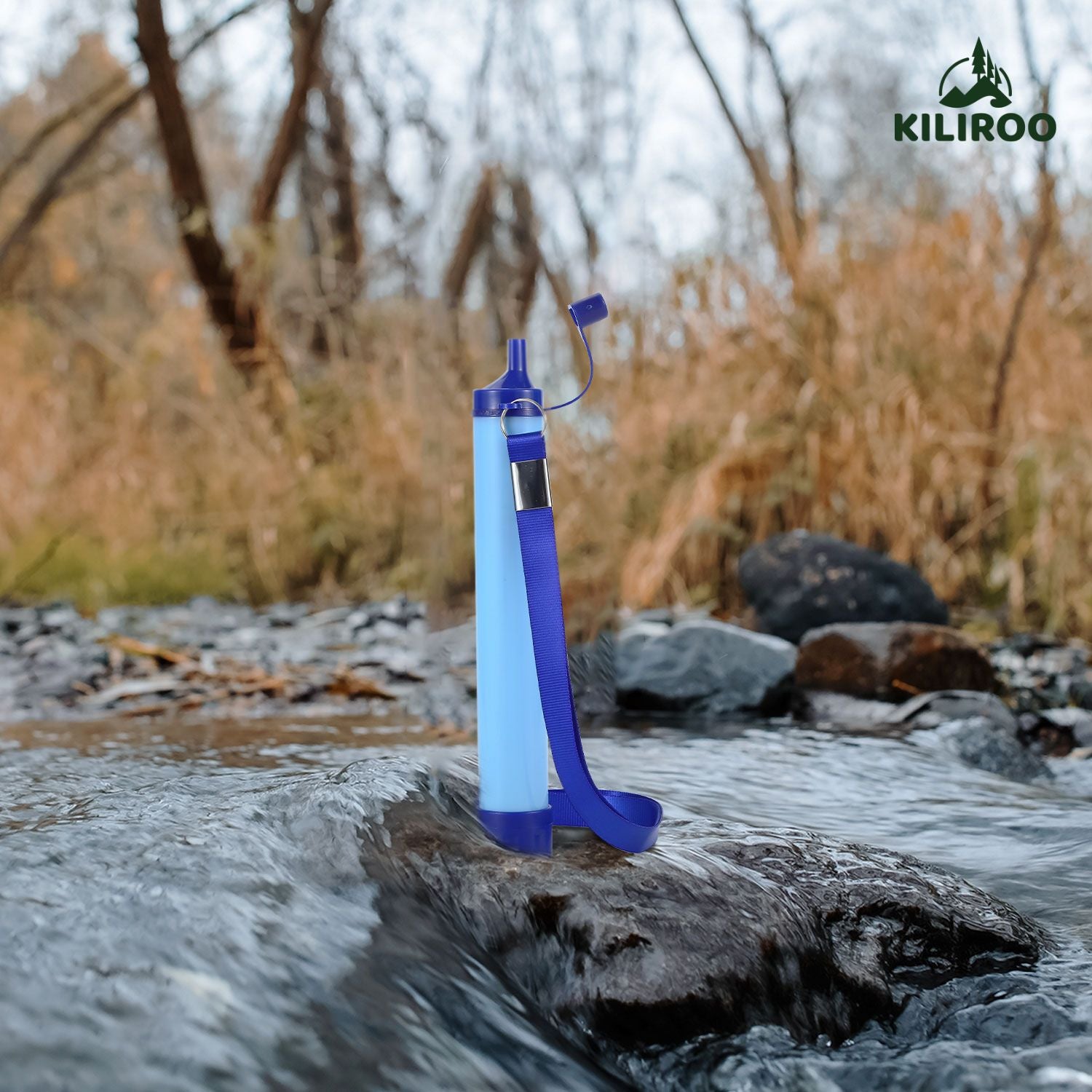 Kiliroo Water Filter, Ultralight and Durable, Long-Lasting Up to 1500L Water, Easy Carry - Just Camp | Best Value Outdoor & Camping Store in Australia