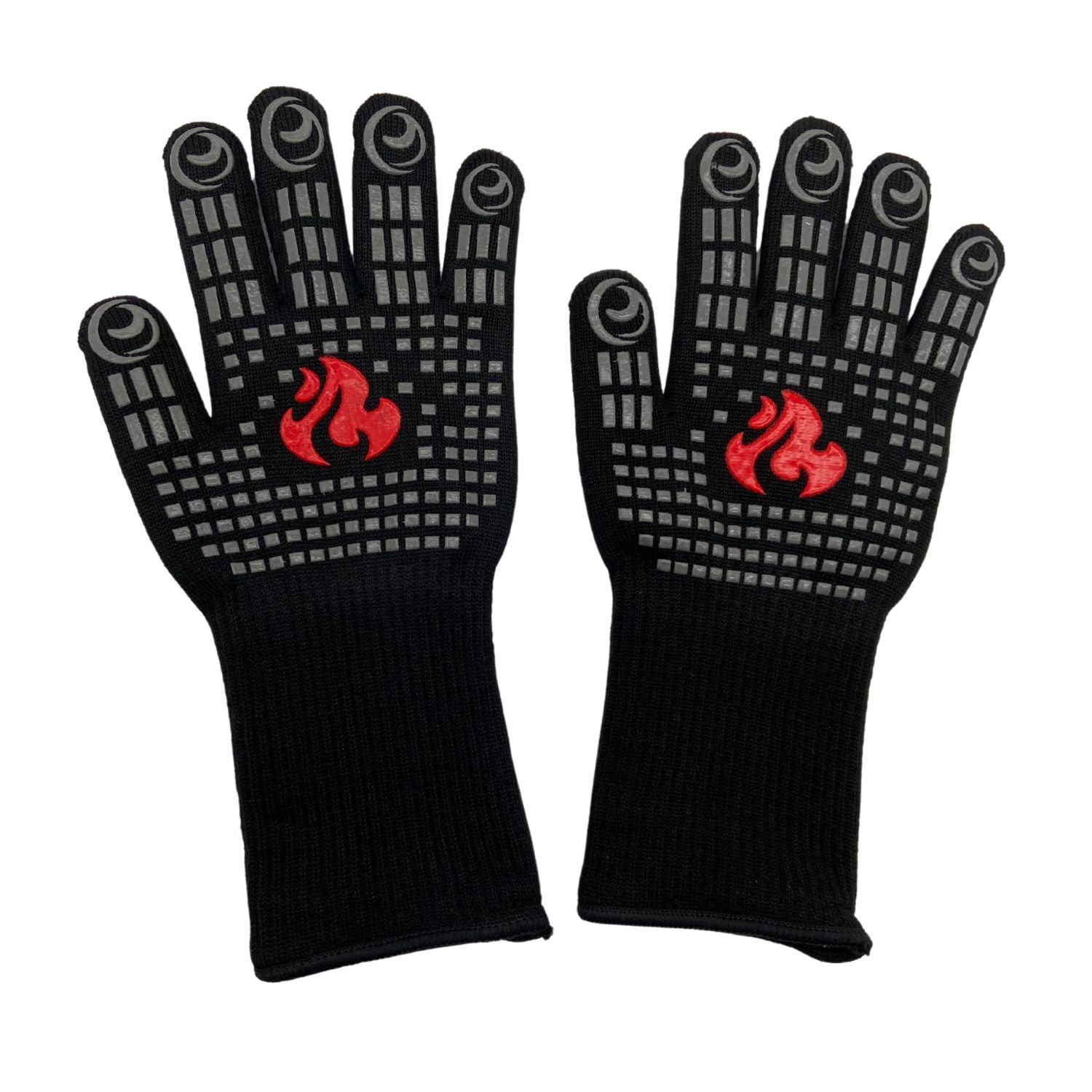 KILIROO BBQ Grill Gloves 35cm With Non-Slip Silicone KR-BG-100-YG - Just Camp | Best Value Outdoor & Camping Store in Australia