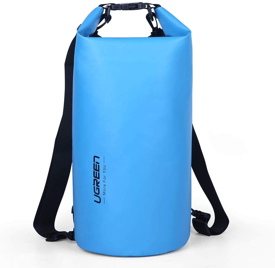 UGREEN Floating Waterproof Dry Bag for Cycling/Biking/Swimming/Rafting/Water Sport - Blue - Just Camp | Best Value Outdoor & Camping Store in Australia