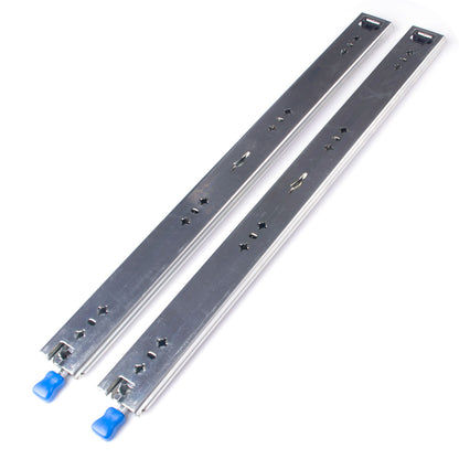 24in Pair 150KG Heavy Duty Drawer Slides Rails Runners Locking Ball Bearing - Just Camp | Best Value Outdoor & Camping Store in Australia