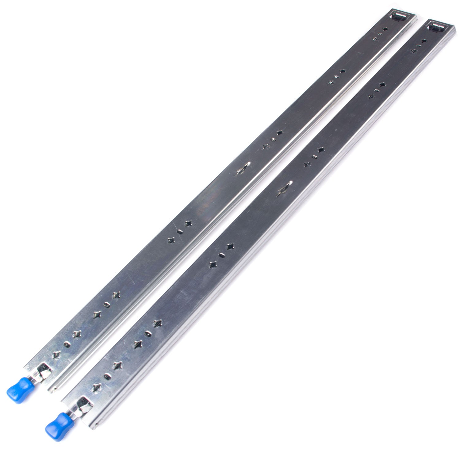 32in Pair 150KG Heavy Duty Drawer Slides Rails Runners Locking Ball Bearing - Just Camp | Best Value Outdoor & Camping Store in Australia